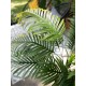 EUROPALMS Palma di Areca Artificiale, 2 Tronchi, 120 cm - Decorazione Verde per Interni ed Esterni