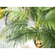 EUROPALMS Palma di Areca Artificiale, 2 Tronchi, 120 cm - Decorazione Verde per Interni ed Esterni