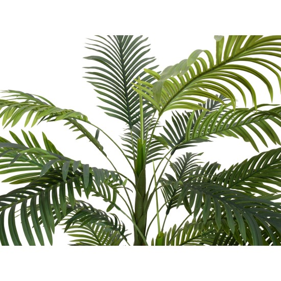 Pianta Artificiale Palma di Areca EUROPALMS, 3 Tronchi, 150 cm, Verde Realistico