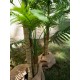 Pianta Artificiale Palma di Areca EUROPALMS, 3 Tronchi, 150 cm, Verde Realistico