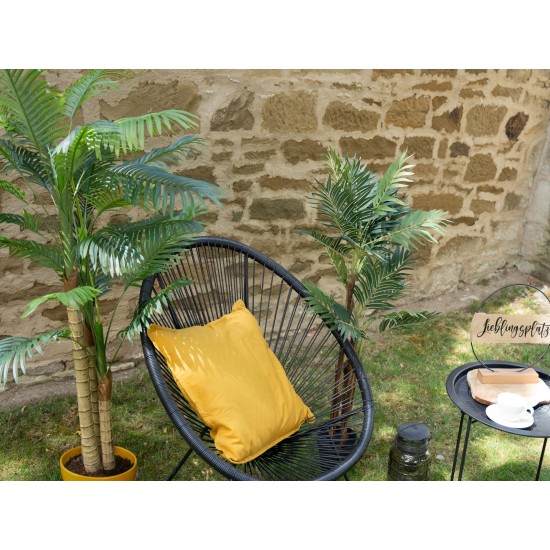 Pianta Artificiale Palma di Areca EUROPALMS, 3 Tronchi, 150 cm, Verde Realistico