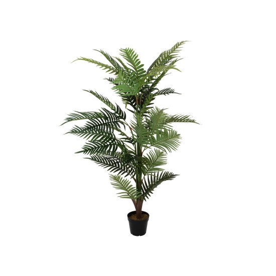 EUROPALMS Palma di Areca Artificiale 150 cm per Decorazioni Interne ed Esterne