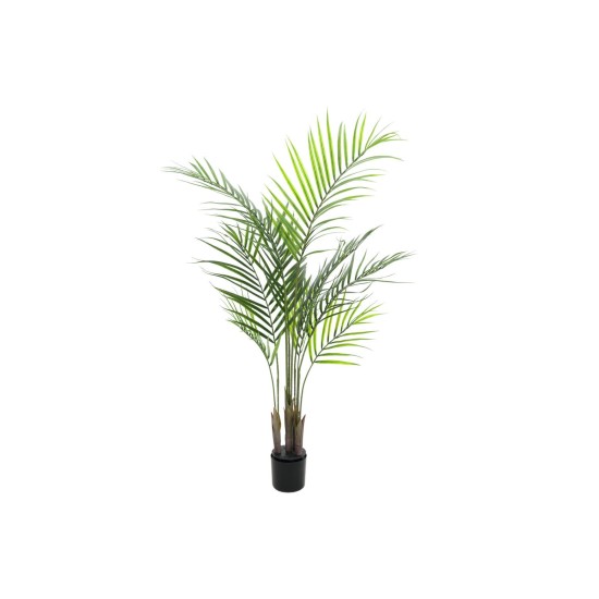 EUROPALMS Areca a Foglie Grandi 125 cm - Pianta Artificiale per Decorazione Interna ed Esterna