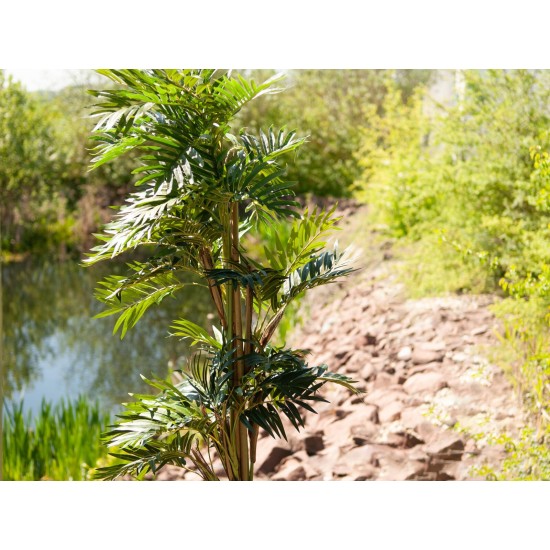 EUROPALMS Palma Parlour Artificiale 150 cm - Pianta Decorativa Verde Realistica