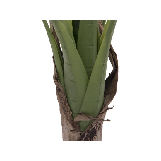 Banano Artificiale EUROPALMS 100 cm - Pianta Decorativa per Interni con Tronco Naturale