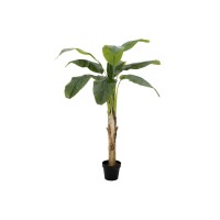 Pianta Artificiale Banano EUROPALMS 145 cm - Decorazione Tropicale per Interni ed Esterni