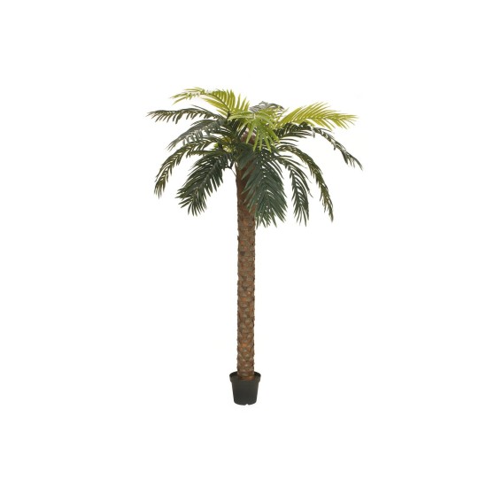 EUROPALMS Palma delle Canarie Deluxe - Pianta Artificiale 300 cm con Fusto Naturale