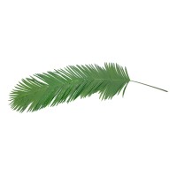 Ramo di Palma Reale Artificiale EUROPALMS - 180 cm, Verde Realistico con 115 Foglie
