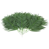 Ramo di Palma Artificiale EUROPALMS 80cm, Set da 12 per Decorazioni Tropicali