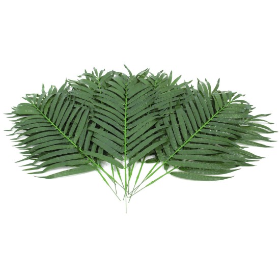 Ramo di Palma Artificiale EUROPALMS 80cm, Set da 12 per Decorazioni Tropicali