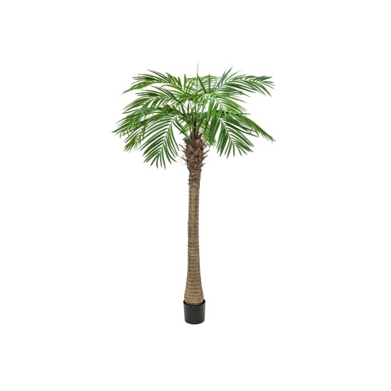 EUROPALMS Palma delle Canarie Luxor - Pianta Artificiale 150 cm con Fogliame Realistico