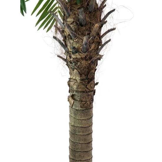 EUROPALMS Palma delle Canarie Luxor - Pianta Artificiale Realistica 210 cm