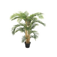 Palma di Kentia Artificiale EUROPALMS 140 cm con Tronco Naturale e Fronde Realistiche