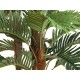 EUROPALMS Palma di Kentia Artificiale 150 cm con Tronco Naturale – Decorazione Scenografica