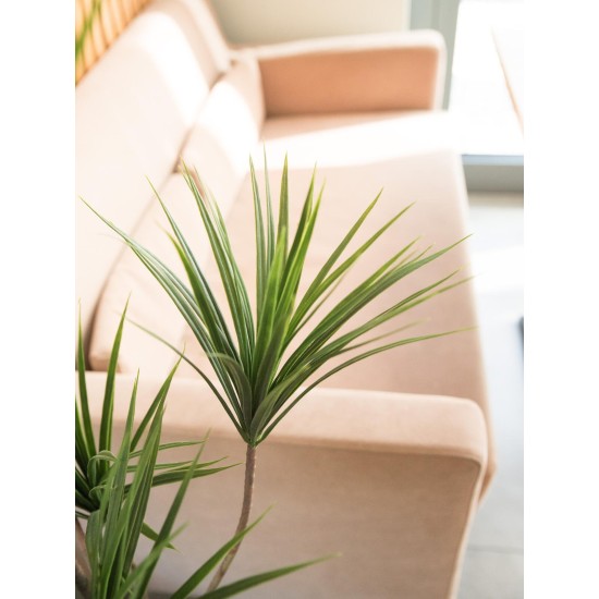 Palma Yucca Artificiale EUROPALMS 130 cm per Interni ed Esterni, Foglie Realistiche