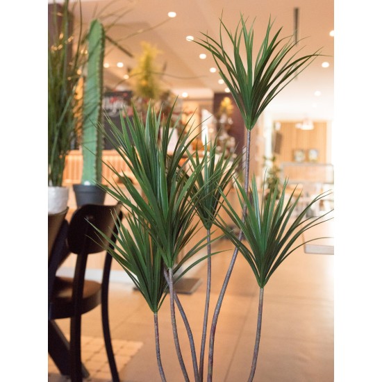 Palma Yucca Artificiale EUROPALMS 130 cm per Interni ed Esterni, Foglie Realistiche