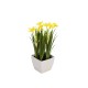 Narciso Artificiale EUROPALMS 23 cm - Pianta Decorativa Primaverile per Interni ed Esterni