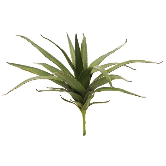EUROPALMS Aloe Artificiale Verde 50 cm - Pianta Decorativa in Plastica EVA