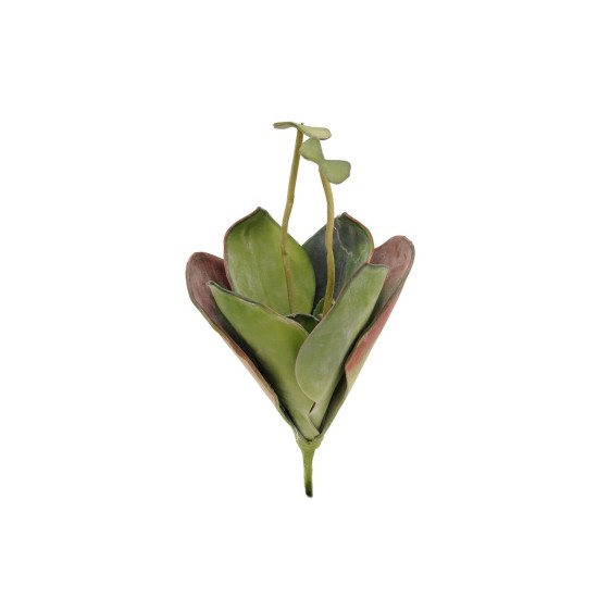 EUROPALMS Ninfea Artificiale, Pianta Galleggiante Verde, 45 cm, Effetto Naturale