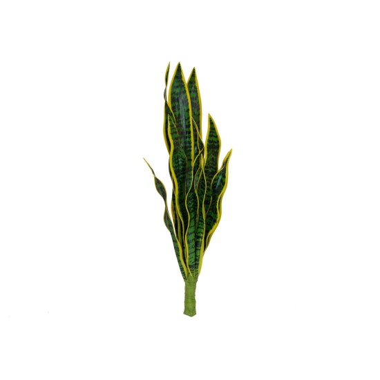 Sansevieria Artificiale EUROPALMS in EVA Verde-Giallo 60 cm per Decorazione Interna ed Esterna