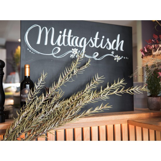 Ramo di Rosmarino Artificiale EUROPALMS in Plastica EVA, Verde Realistico, 120 cm