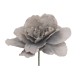 Fiore Gigante Artificiale EUROPALMS in EVA, Grigio Beige, 80cm - Decorazione Malleabile
