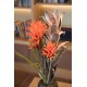 Pianta Artificiale EUROPALMS Dahlia Arancione 100 cm con Fiori Realistici