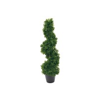 EUROPALMS Albero a Spirale Artificiale 61 cm - Decorazione Verde per Interni ed Esterni