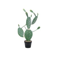 Nopal Cactus Artificiale EUROPALMS 76cm - Pianta Decorativa per Uso Esterno