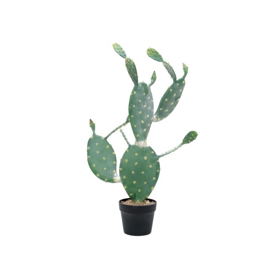 Nopal Cactus Artificiale EUROPALMS 76cm - Pianta Decorativa per Uso Esterno