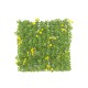 Tappetino Erboso Artificiale 25x25cm EUROPALMS per Esterni, Verde-Giallo in PE