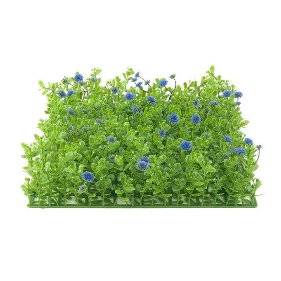 Tappeto Erboso Artificiale EUROPALMS Verde-Viola 25x25cm per Esterni