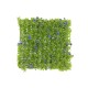 Tappeto Erboso Artificiale EUROPALMS Verde-Viola 25x25cm per Esterni