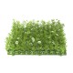 Tappeto Erba Artificiale EUROPALMS 25x25cm, Verde-Bianco, Resistente alle Intemperie