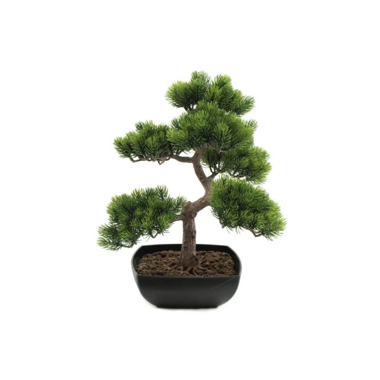 EUROPALMS Pino Bonsai Artificiale 50 cm - Decorazione da Tavola per Interni ed Esterni