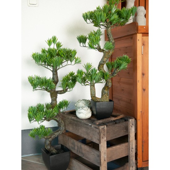 EUROPALMS Bonsai Pino Artificiale 95 cm - Decorazione Interni ed Esterni