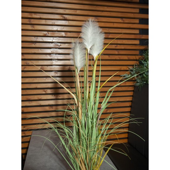 EUROPALMS Pianta Artificiale Wild Growth, 120cm, Decorazione in Stile Naturale