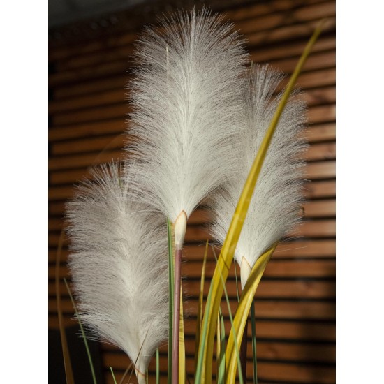 EUROPALMS Pianta Artificiale Wild Growth, 120cm, Decorazione in Stile Naturale