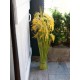 EUROPALMS Reed Grass Artificiale 118cm - Realistico con Steli Soft-Touch, Uso Esterno