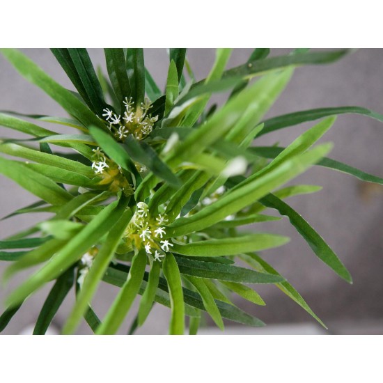 EUROPALMS Cipero Artificiale 76 cm - Decorazione Verde Realistica per Interni