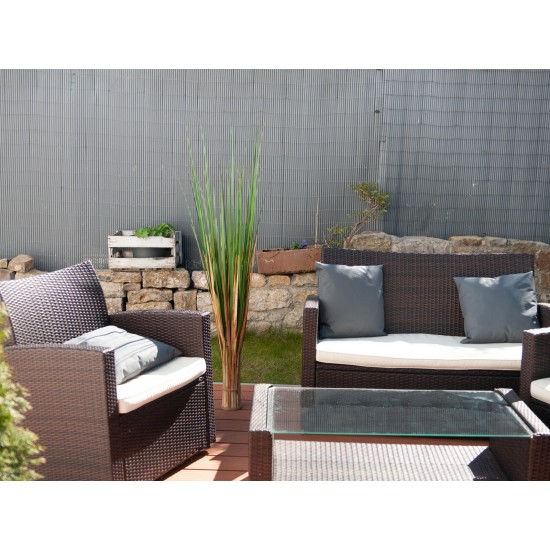 EUROPALMS Fox Grass Artificiale 150cm - Decorazione Verde Realistica