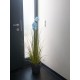 EUROPALMS Allium Grass Artificiale, 120 cm - Fiori Decorativi Blu in Vaso