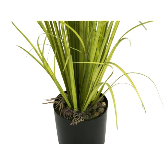 EUROPALMS Jasmin Grass Artificiale Bianco 130 cm per Decorazioni Moderne