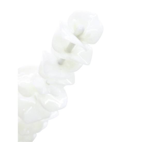 EUROPALMS Eucalipto Artificiale Bianco 81cm - Decorazione Elegante per Interni ed Esterni