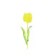 Tulipano Artificiale Giallo EUROPALMS Crystal 61cm - Decorazione Versatile per Ogni Stagione