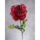 Fiore Artificiale EUROPALMS Crystal Rose Granata 81cm - Decorazione Versatile per Esterni