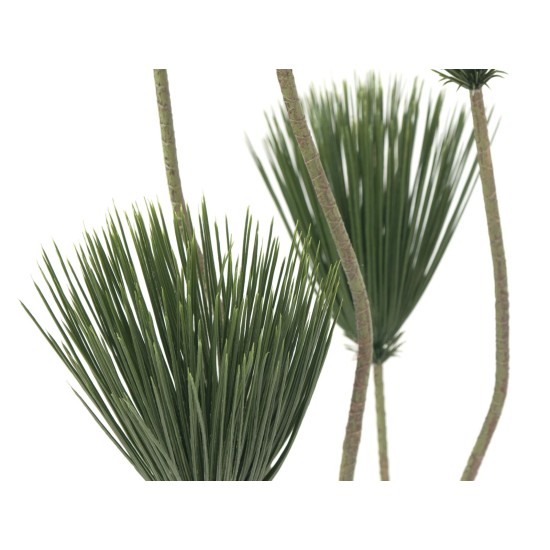 EUROPALMS Pianta Artificiale Papiro 130 cm - Facile da Pulire e Adatta per Esterno