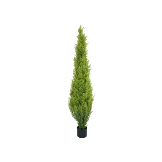 Cipresso Artificiale Leyland EUROPALMS, 120 cm - Per Esterni, Aspetto Naturale