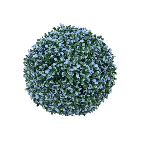 EUROPALMS Sfera Decorativa Artificiale Blu 22cm - Ideale per Esterno