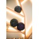 EUROPALMS Sfera Decorativa Artificiale Blu 22cm - Ideale per Esterno